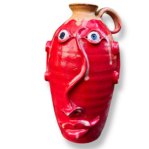 Johnathan Corn 12" Face Jug DP4971 SOLD